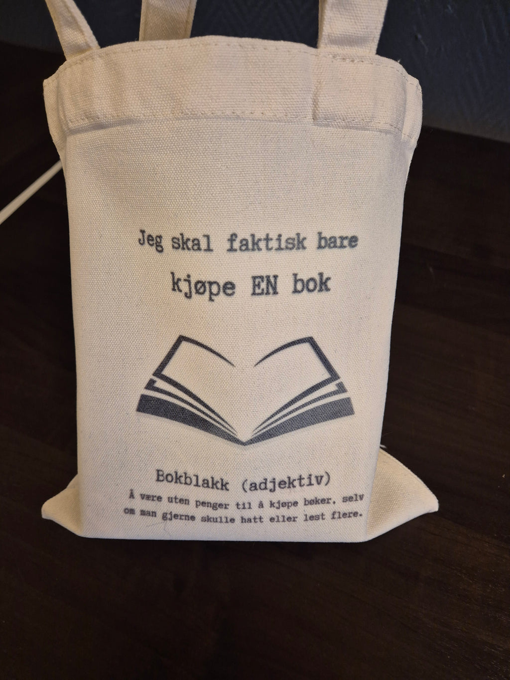 Bokblakk totebag