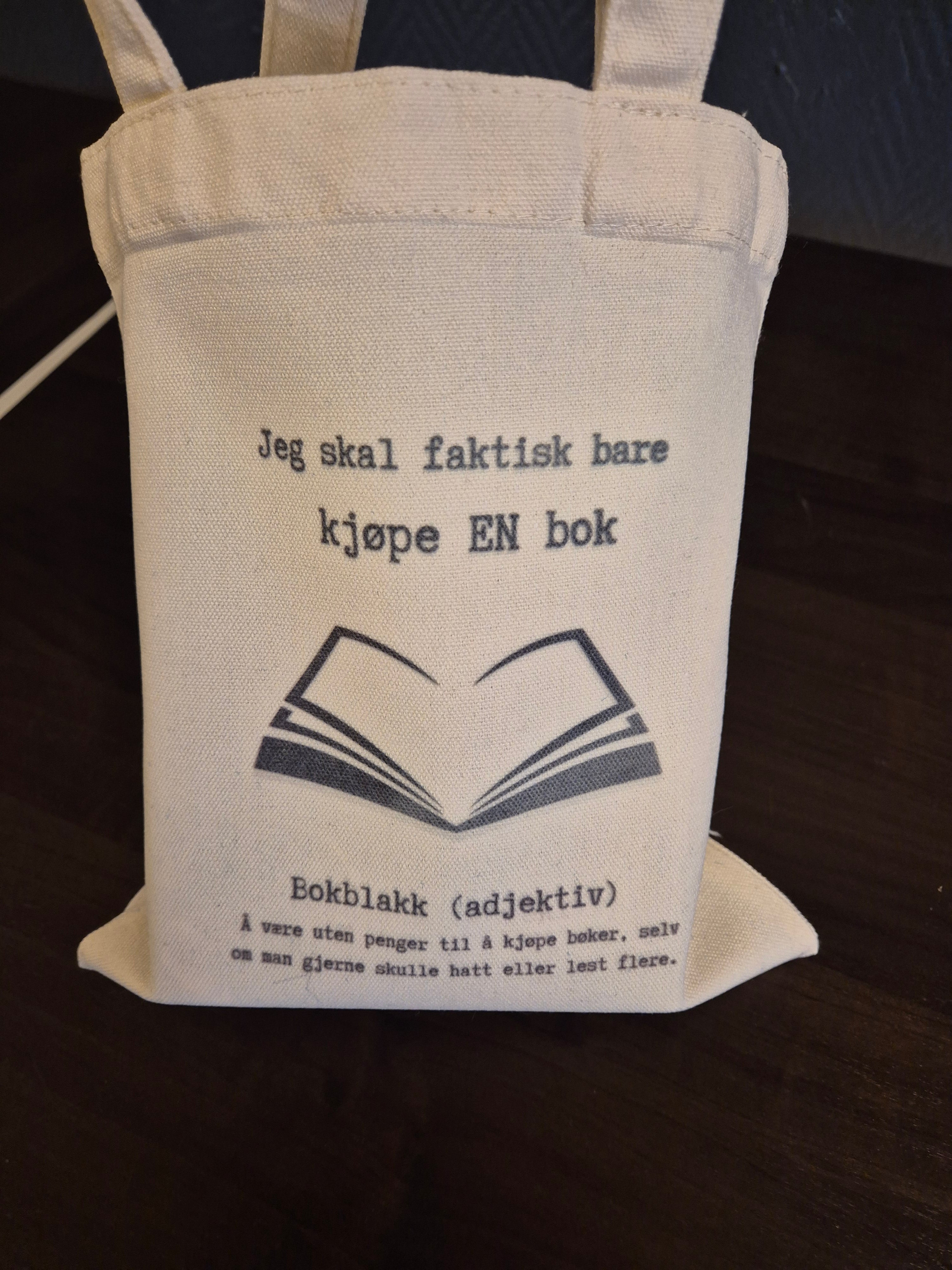Bokblakk totebag