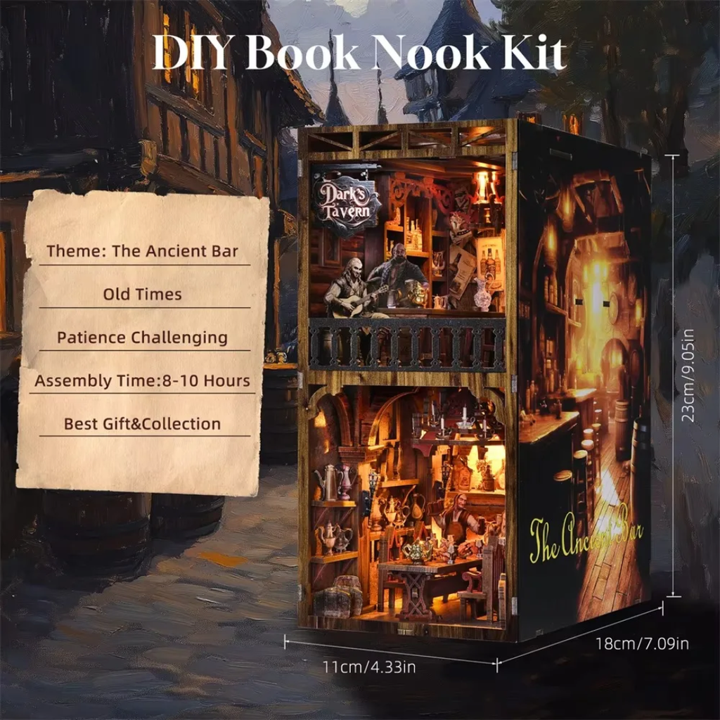 Ancient bar booknook