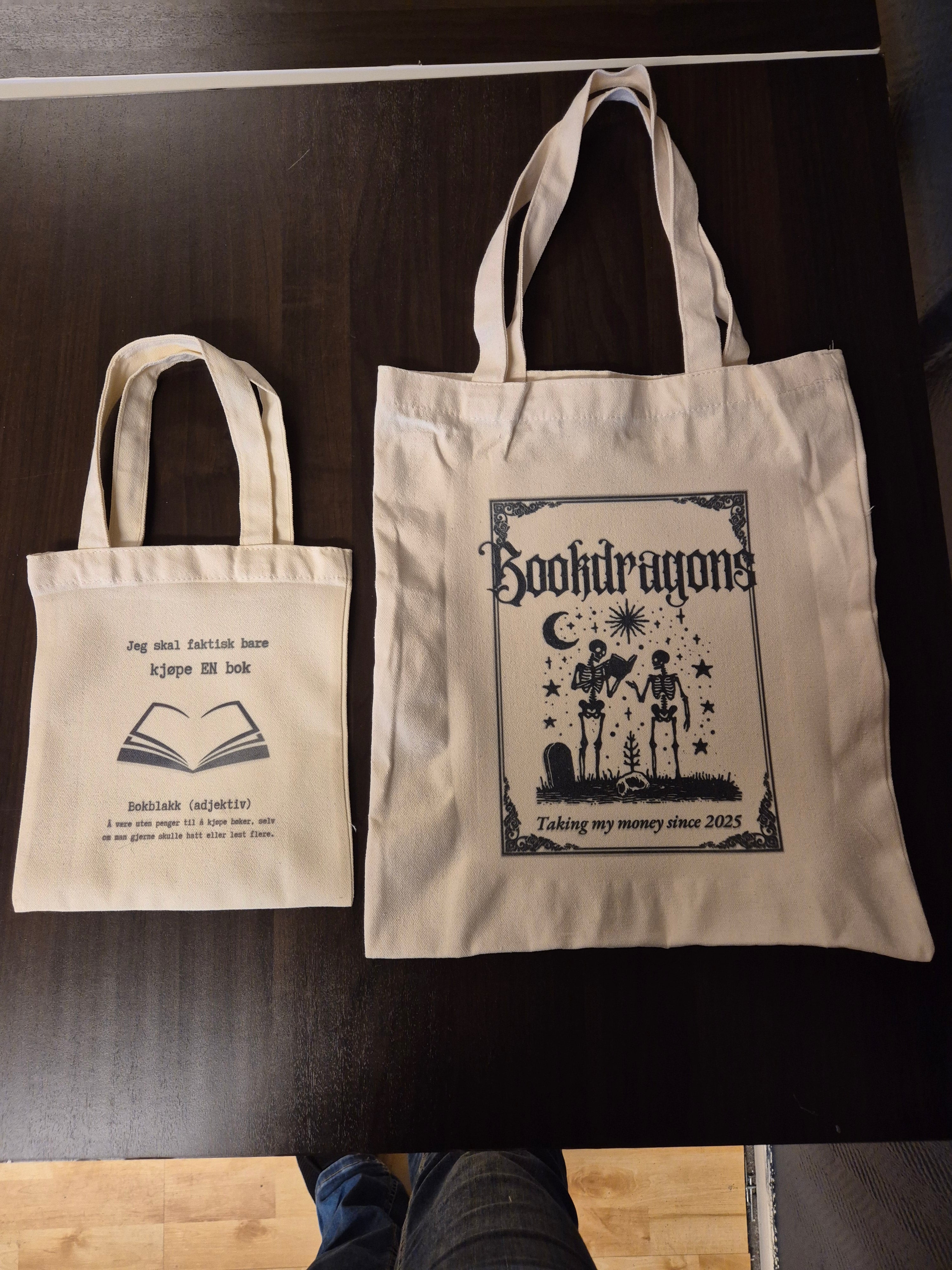 Bokblakk totebag