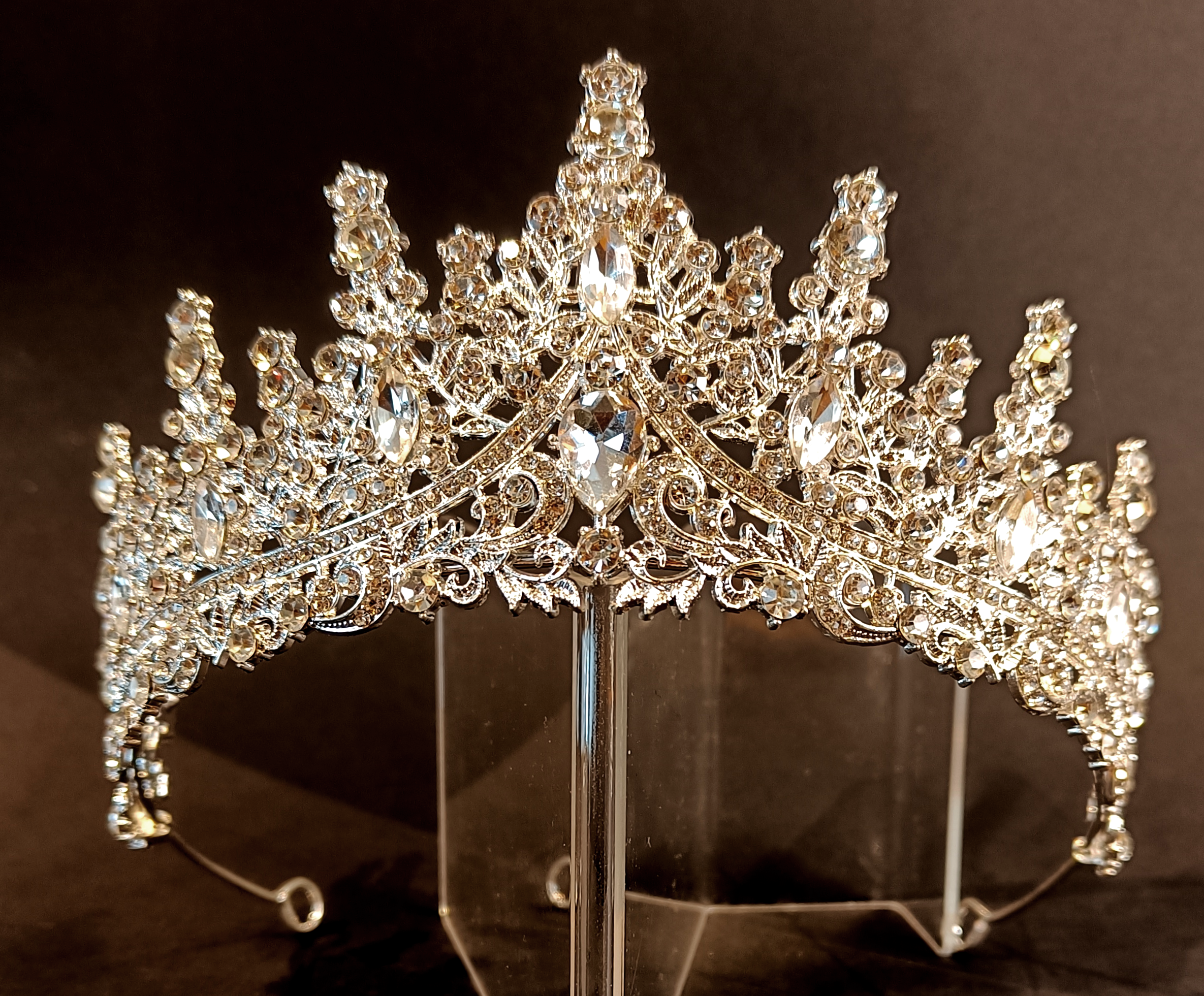 Tiara med filigran