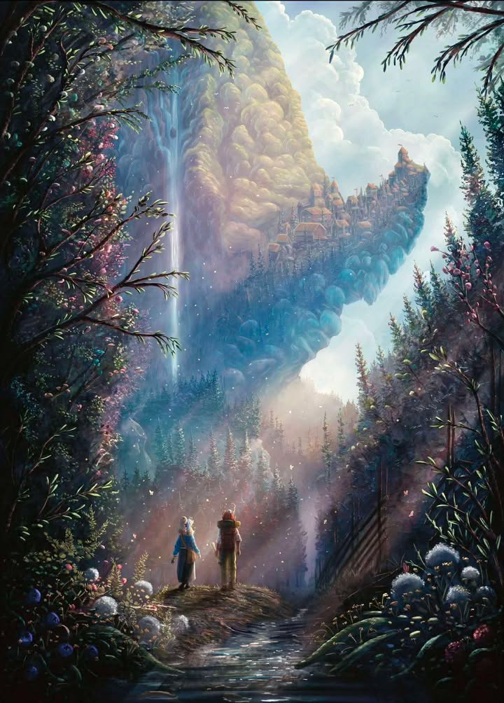 Norwegian Fairy Tale - Art Print