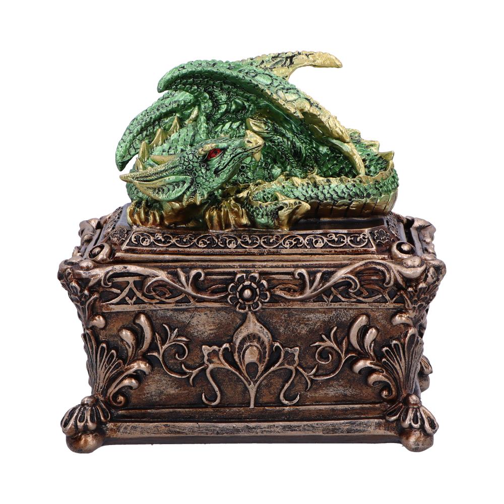 Guardian of the Hoard 13cm Guardian of the Hoard Dragon Trinket Box